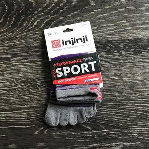 Injinji Kids Sport Original Performance Sock - NWT